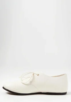 Album di Famiglia Leather Shoe In Milk White