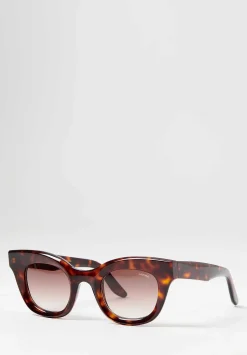 Lapima Ana Petit Sunglasses In Havana Brown