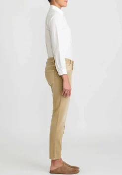 Closed Baker Cropped Narrow Jeans In Brown Marble