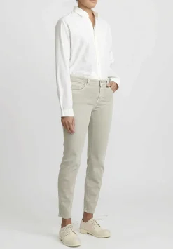 Closed Baker Cropped Narrow Jeans In Grey Marble
