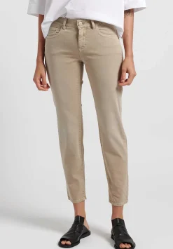 Closed Baker'' Cropped Narrow Jeans In Burlywood Brown