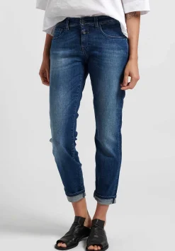 Closed Baker'' Cropped Narrow Jeans In Mid Blue