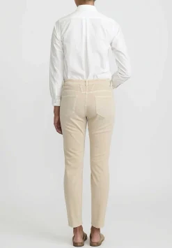 Closed Baker Cropped Narrow Jeans In Reed Beige