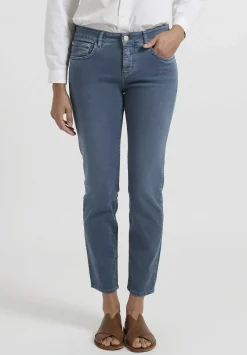 Closed Baker'' Cropped Narrow Jeans In Polar Blue