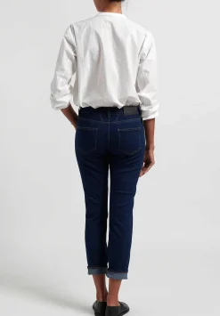 Closed Baker'' High Jean In Dark Blue