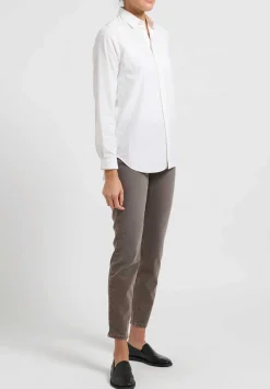 Closed Baker'' Mid-Rise Jeans In Dark Nickel Brown