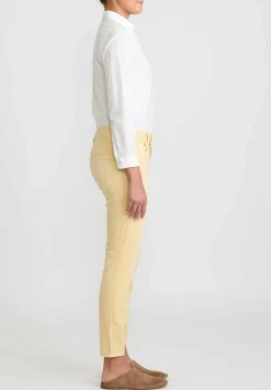 Closed Baker Mid-Rise Jeans In Elderflower Yellow