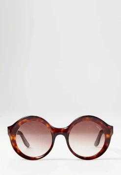 Lapima Carolina X Sunglasses In Havana Brown