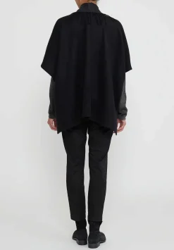 Alonpi Cashmere Ledor Giacchetta Double Tasche Jacket In Black & Grey