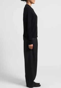 Frenckenberger Cashmere Mini Bomber In Black