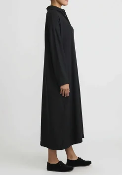 Album di Famiglia Collar Dress In Black