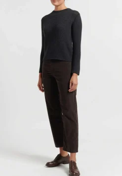 The Row Corduroy ''Montero'' Pants In Saddle Brown