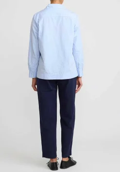 Casey Casey Cotton Chloe Shirt In Sky Blue