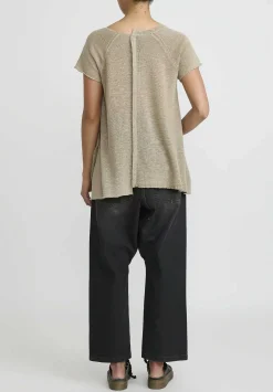 Rundholz Cotton Denim Dropcrotch Pants In Faded Black