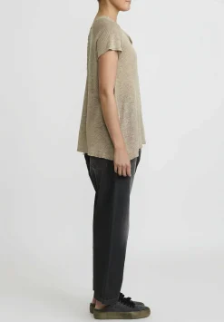 Rundholz Cotton Denim Dropcrotch Pants In Faded Black