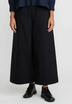 Daniela Gregis Cotton Pantalone Pigiama Pants In Nero Black