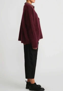 Rundholz Black Label Cotton Straight Leg Pants In Black