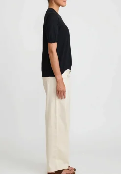 Uma Wang Cotton T-Shirt In Black