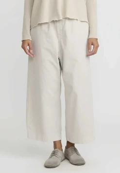 Album di Famiglia Cotton Velvet Pants In Fog Grey