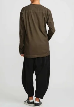 Rundholz Dip Drop Crotch Jogger Pant In Black