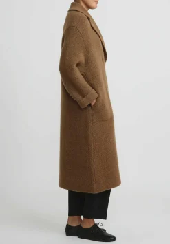 Boboutic Felted Knit Double Breasted Coat