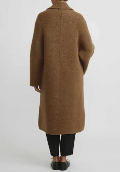 Boboutic Felted Knit Double Breasted Coat