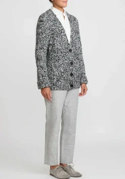 Wommelsdorff Hand Knit Cashmere & Silk Luna Cardigan
