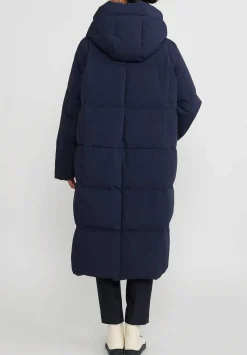 Jil Sander+ Jil Sander Long Quilted Down Coat In Dark Blue