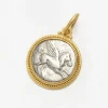 Denise Betesh 22K, Ancient Silver Corinthian Stater Pendant