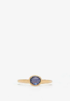 Yasuko Azuma 18K, Blue Sapphire Ring