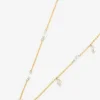 TAP by Todd Pownell 18K, Cable Chain Necklace With 9 Free Set Diamonds