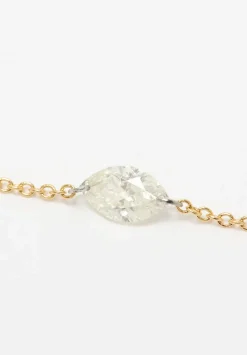 TAP by Todd Pownell 18K, Cable Chain Necklace With 9 Free Set Diamonds