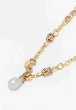 Tovi Farber 18K, Diamond Necklace With Pearl Pendant