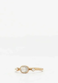 Yasuko Azuma 18K, Grey Diamond Muguet Ring Ii