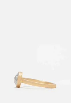 Yasuko Azuma 18K, Grey Diamond Ring