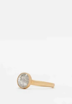 Yasuko Azuma 18K, Grey Diamond Ring