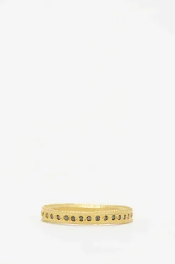 Tovi Farber 18K, Half Point Black Diamond Ring
