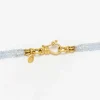 Denise Betesh 18K, 22K, Light Blue Sapphire Double Strand Necklace