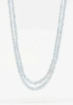 Denise Betesh 18K, 22K, Light Blue Sapphire Double Strand Necklace
