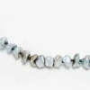 Denise Betesh 22K, 20K, Natural Tahitian Keshi Pearl Necklace