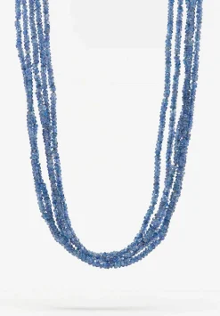 Denise Betesh 18K, 22K, Sapphire 5-Strand Necklace