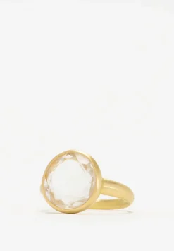 Pippa Small 18K, Kristallos Greek Crystal Ring