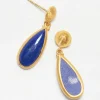 Lika Behar 24K, Lapis ''Modern'' Earrings