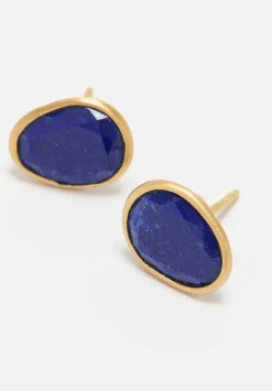 Pippa Small 18K, Lapis Stud Earrings