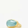 Pippa Small 18K, Light And Space Aquamarine Java Ring