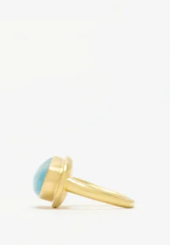 Pippa Small 18K, Light And Space Aquamarine Java Ring