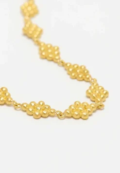 Prounis 22K, Nona Necklace With Large Fibula Clasp