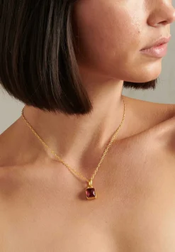 Stephanie Albertson 22K, Pink Tourmaline Pendant