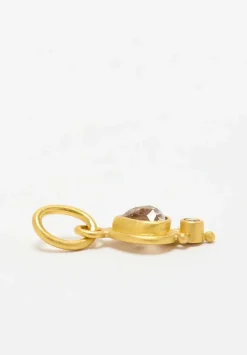 Denise Betesh 22K, Rose Cut Diamond Pendant