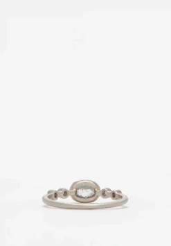 Yasuko Azuma 18K, Salt & Pepper Diamond Ring Ll